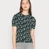 Anna Field Camiseta Estampada - Green, Mujer
