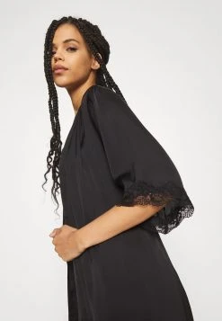 Anna Field ARIANA SATIN KIMONO - Albornoz - Black, Mujer -Anna Field Moda e0081cfd22a84dcbbf8c9793fd4c8731