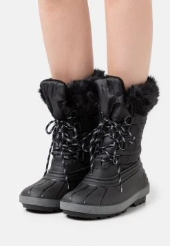 Anna Field WINTER BOOTS - SNOW BOOTS - Botas Para La Nieve - Black, Mujer