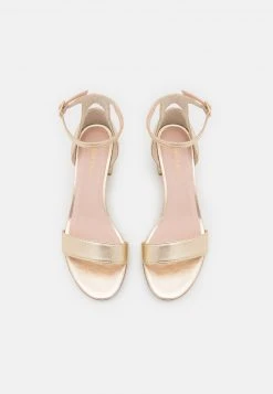 Anna Field LEATHER - Sandalias - Gold, Mujer -Anna Field Moda e1fc89e242fe4589b3460e2a01a7f824