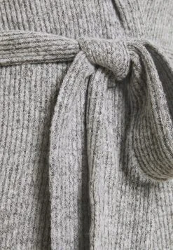 Anna Field RIBBED BATHROBE - Albornoz - Grey, Mujer -Anna Field Moda e28f2784a2294f3f8bee25848fc0c341