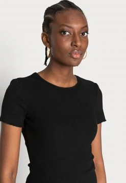 Anna Field Camiseta Básica - Black, Mujer -Anna Field Moda e2921e858cb34dcebea3d7dd0fb30c82