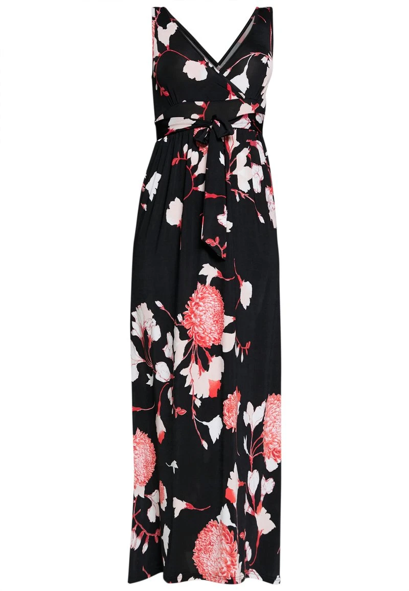Anna Field Vestido Largo - Black/pink, Mujer 7 Anna Field Vestido Largo - Black/pink, Mujer - Imagen 5