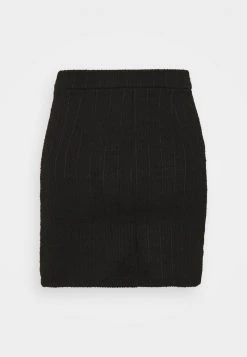 Anna Field Mini Skirt With Belt Loop - Falda De Tubo - Black, Mujer -Anna Field Moda e2da040a80c8406ea64d7cc9d592beb4