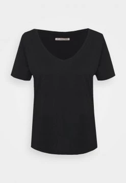 Anna Field Camiseta Básica - Black, Mujer -Anna Field Moda e3b57f37fbaa4eaba308d8a62fbc614a
