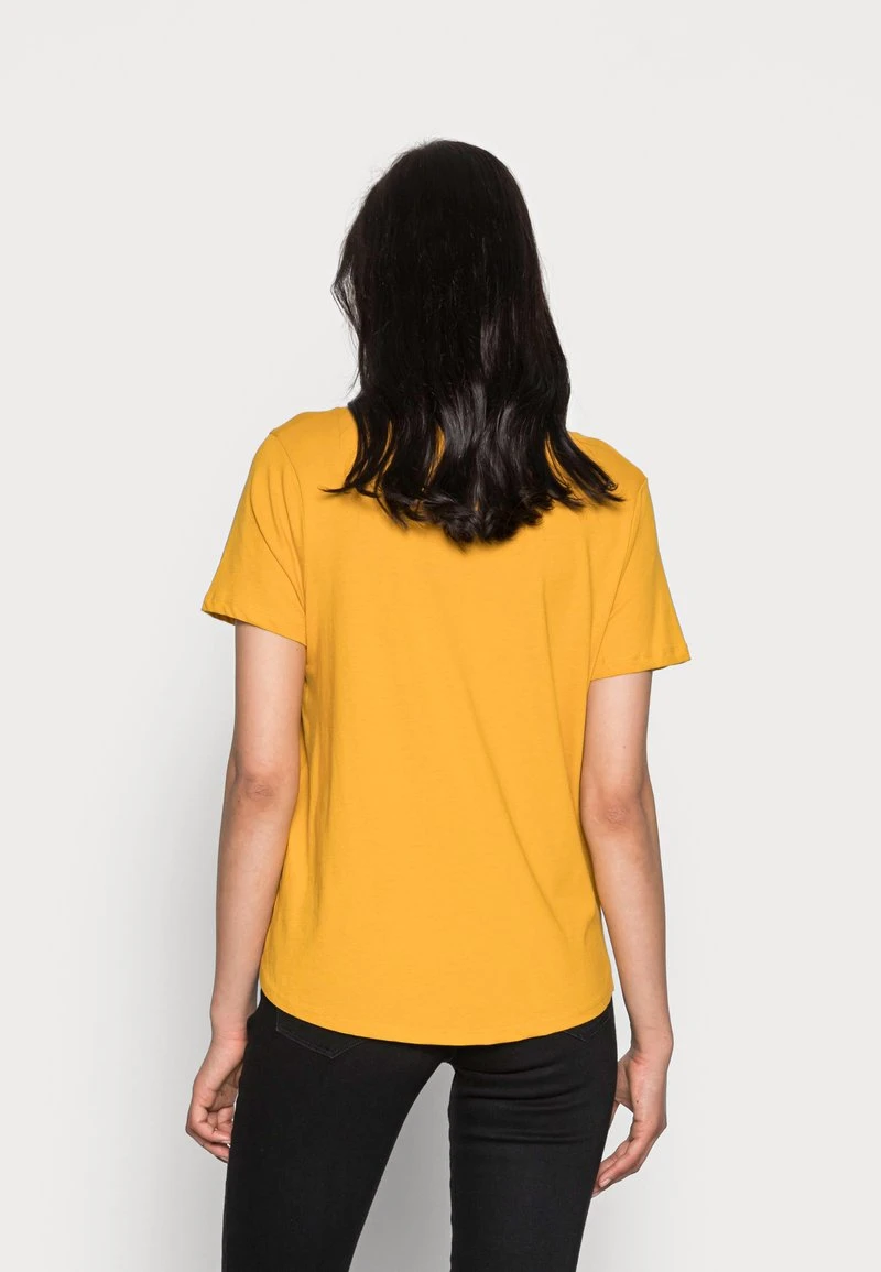 Anna Field Camiseta Básica - Yellow, Mujer 5 Anna Field Camiseta Básica - Yellow, Mujer - Imagen 3