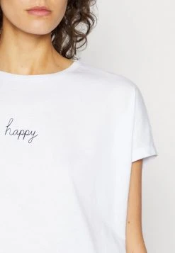 Anna Field Camiseta Básica - White, Mujer -Anna Field Moda e4fe70bcfbf5479b899dff7518a645e2