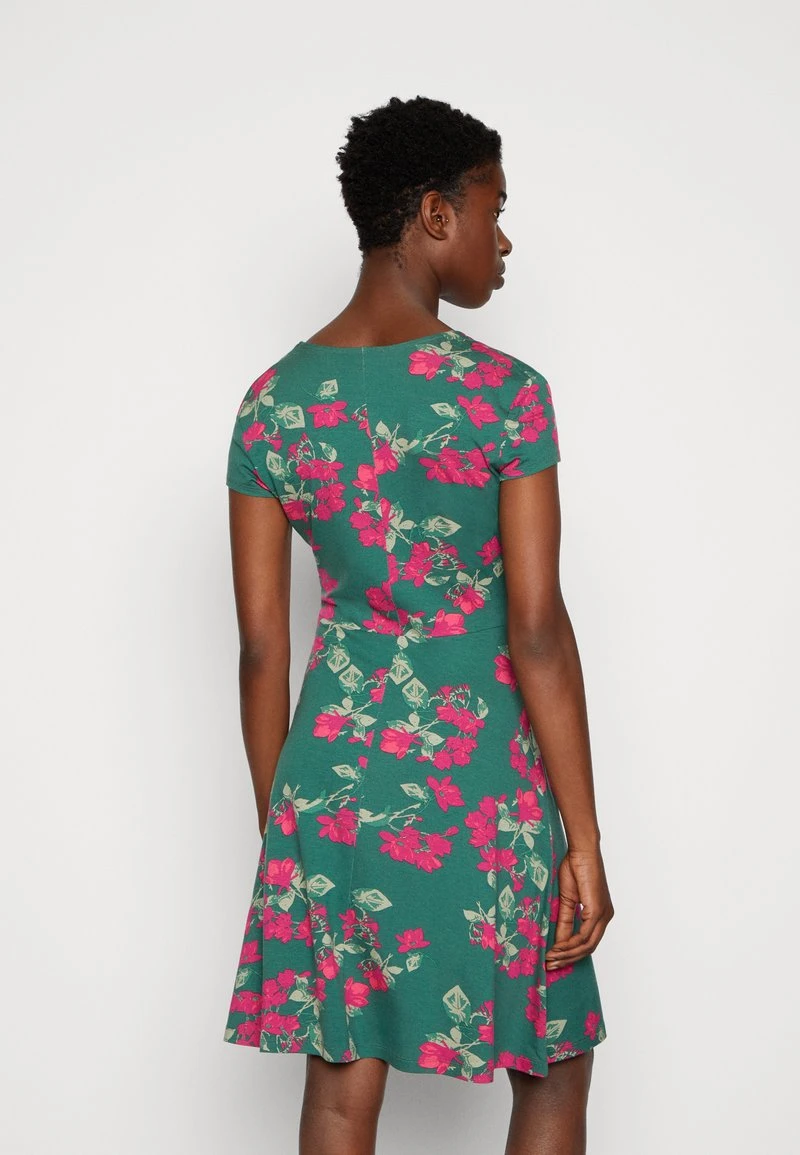 Anna Field Vestido Ligero - Dark Green/pink, Mujer 5 Anna Field Vestido Ligero - Dark Green/pink, Mujer - Imagen 3