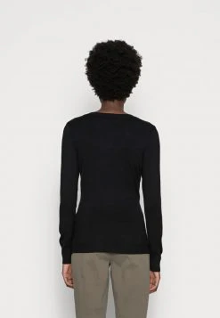 Anna Field 2 PACK JUMPER - Jersey De Punto - Black, Green/beige, Mujer -Anna Field Moda e6ab181ee7514faca13d4ec708dbc648