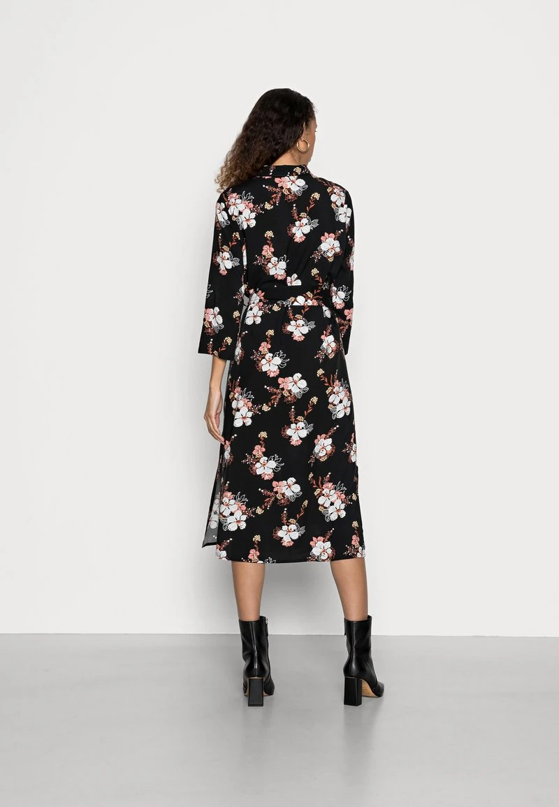 Anna Field Vestido Camisero - Black/white, Mujer 5 Anna Field Vestido Camisero - Black/white, Mujer - Imagen 3