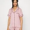 Anna Field AMANDA SHORT SLEEVE PJ SET - Pijama - Pink, Mujer