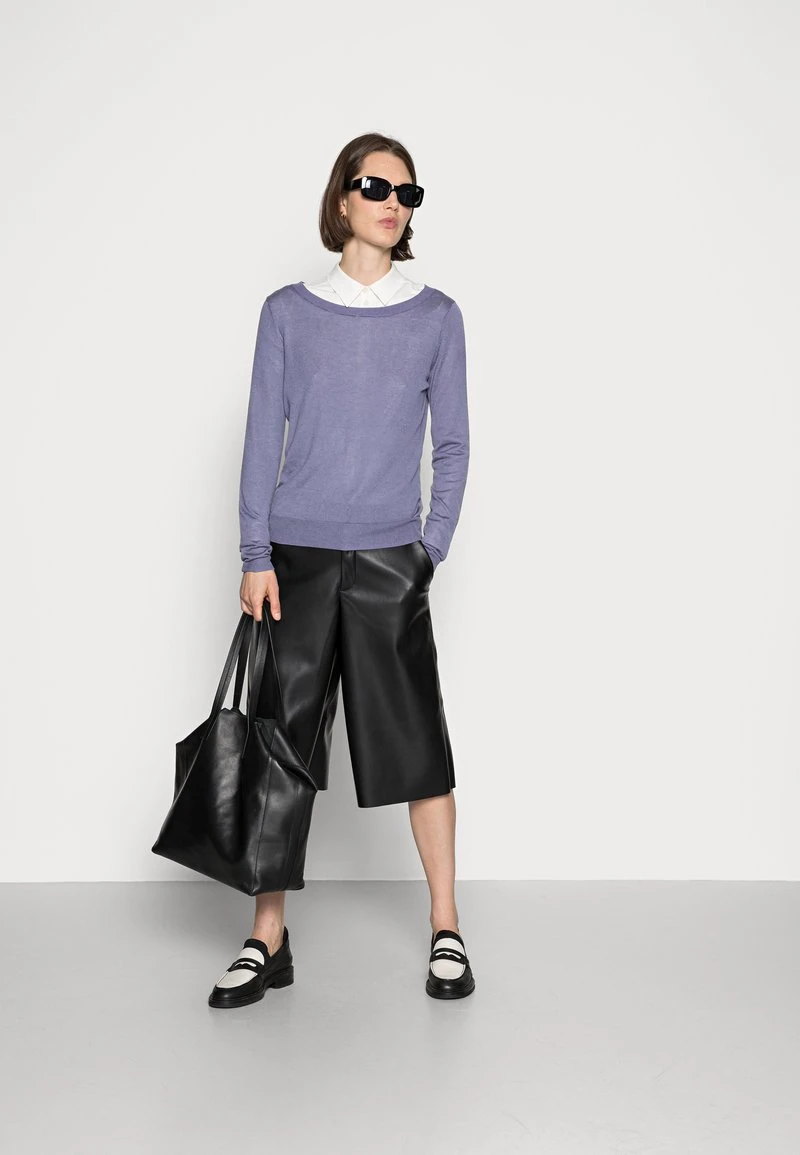 Anna Field SILK BLEND JUMPER - Jersey De Punto - Blue, Mujer 4 Anna Field SILK BLEND JUMPER - Jersey De Punto - Blue, Mujer - Imagen 2