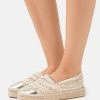 Anna Field Alpargatas - Gold, Mujer