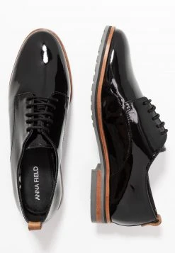 Anna Field LEATHER FLAT SHOES - Zapatos De Vestir - Black, Mujer 12 Anna Field LEATHER FLAT SHOES - Zapatos De Vestir - Black, Mujer -Anna Field Moda e9bc2b20bfb9442c9dfda5066abd3f69