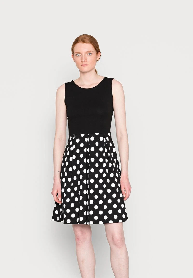 Anna Field Vestido Ligero - Black/white, Mujer 3 Anna Field Vestido Ligero - Black/white, Mujer