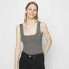 Anna Field Top - Mottled Dark Grey, Mujer -Anna Field Moda ea9058f37ba5410795c2ee0beb8a93c3