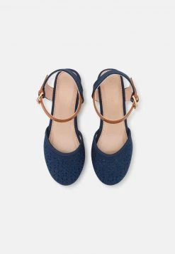 Anna Field Sandalias De Cuña - Dark Blue, Mujer -Anna Field Moda eb79826ea94c4313b02e5d64580d15b0