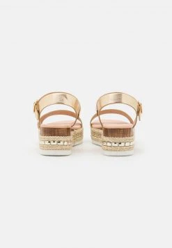 Anna Field Sandalias Con Plataforma - Gold, Mujer -Anna Field Moda ec65b45ac637427f95447ce3012a7403