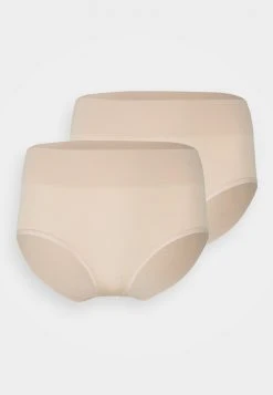 Anna Field 2PP HIGH WAIST BRIEF - Braguitas - Beige, Mujer -Anna Field Moda ec922dc42ab04a5298dd18f98dc6460e