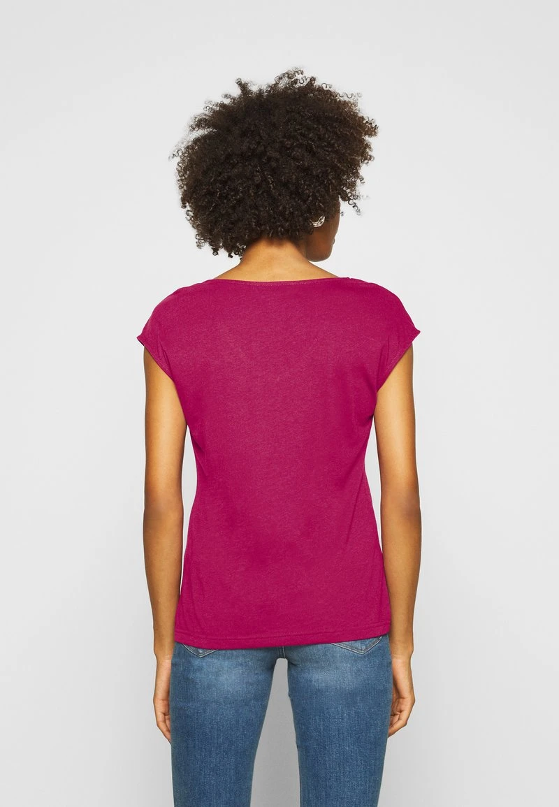 Anna Field Camiseta Básica - Berry, Mujer 5 Anna Field Camiseta Básica - Berry, Mujer - Imagen 3