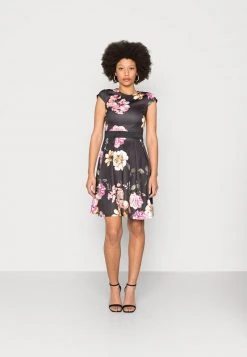 Anna Field Moda 18 Anna Field Vestido Ligero - Black/pink, Mujer