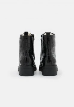 Anna Field LEATHER - Botines Con Plataforma - Black, Mujer -Anna Field Moda f04502eb7f614caab799276bc0912208