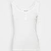 Anna Field Top - White, Mujer