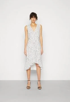 Anna Field Vestido De Cóctel - White/black, Mujer