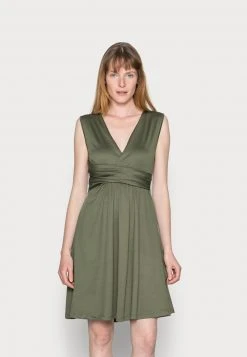 Anna Field Vestido Ligero - Dark Green, Mujer