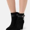 Anna Field LEATHER - Botines De Tacón - Black, Mujer -Anna Field Moda f39a2647ab9b41c394bd6b1b6ba91897