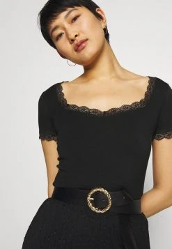 Anna Field Camiseta Básica - Black, Mujer -Anna Field Moda f3bb6e1636aa46fe80ac585f9e98b5dc