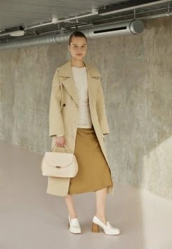 Anna Field Bolso De Mano - Beige, Mujer