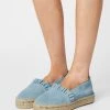 Anna Field LEATHER - Alpargatas - Light Blue, Mujer