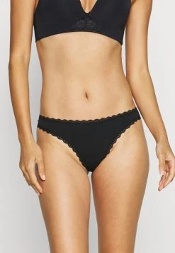 Anna Field 3 PACK SEAMLESS LACE - Tanga - Black/pink/blue, Mujer -Anna Field Moda f65c67432fb3416a843a76d8df761ab4