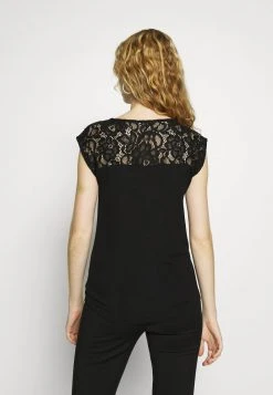 Anna Field Camiseta Básica - Black, Mujer -Anna Field Moda f73551da9f1b438983542394e59c86ab