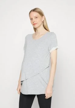 Anna Field MATERNITY LEGGING SET - Pijama - Grey/black, Mujer -Anna Field Moda f82cd2c57aea4db0993e226d8690c402