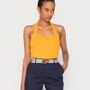 Anna Field Top - Dark Yellow, Mujer -Anna Field Moda f8a8815347114386ab3784eba5613f5f