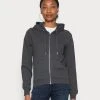Anna Field SLIM FIT SWEAT JACKET - Sudadera Con Cremallera - Mottled Dark Grey, Mujer -Anna Field Moda f9259e76330846f69a7cefcaa1f8209a