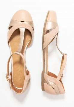 Anna Field LEATHER BALLERINAS - Bailarinas Con Hebilla - Beige, Mujer -Anna Field Moda fa9dd594e539470ab36b45972569455d