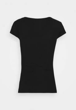 Anna Field Camiseta Básica - Black, Mujer -Anna Field Moda fabc6a2f919a43c89c726ae38bdd4762