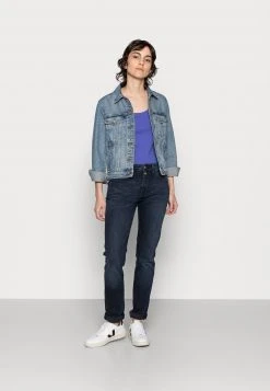 Anna Field BASIC TANK 3er Pack - Top - Black/white/light Blue, Mujer