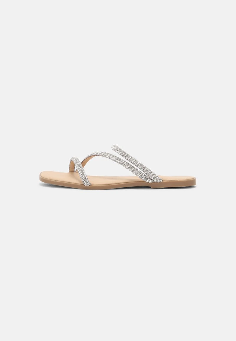 Anna Field LEATHER - Sandalias Planas - Silver, Mujer 4 Anna Field LEATHER - Sandalias Planas - Silver, Mujer - Imagen 2