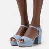 Anna Field Sandalias Con Plataforma - Light Blue, Mujer