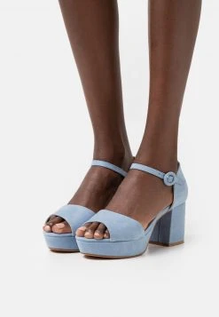 Anna Field Sandalias Con Plataforma - Light Blue, Mujer