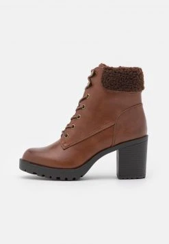 Anna Field Botines Con Plataforma - Cognac, Mujer -Anna Field Moda fe01a2b6e6294ada990795ef1aa6241a