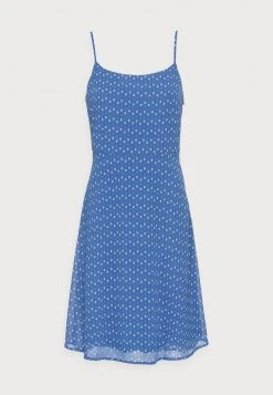Anna Field STRAPPA FIT AND FLARE - Vestido Informal - Blue, White, Mujer -Anna Field Moda fe21e9ebf36649d7a15678b61a89a9b9
