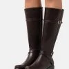 Anna Field Botas - Brown, Mujer