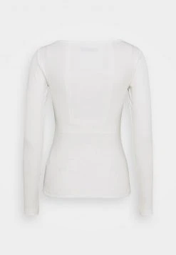 Anna Field Camiseta De Manga Larga - White, Mujer -Anna Field Moda feb4824bb6bd4a589b7637e14502a711