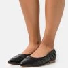 Anna Field LEATHER - Bailarinas - Black, Mujer
