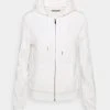 Anna Field SLIM FIT SWEAT JACKET - Sudadera Con Cremallera - Off-white, Mujer -Anna Field Moda ffd0b875e78048c49b662b1ee48d6bca